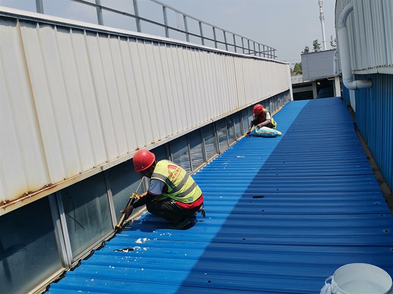 彩鋼瓦防水案例